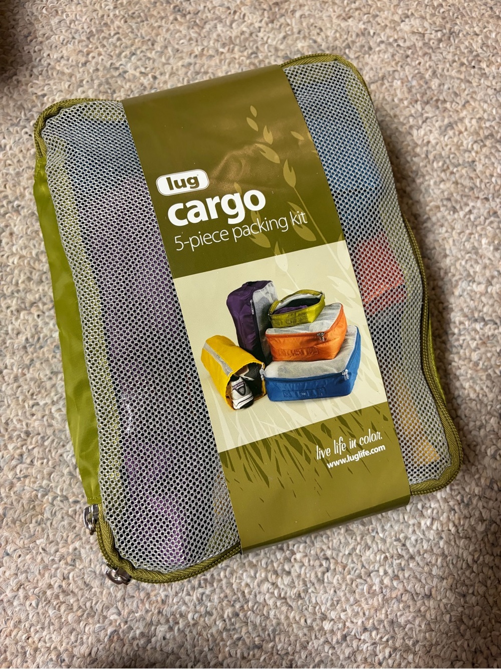 lug Cargo 5-Piece Packing Kit - Olive Green